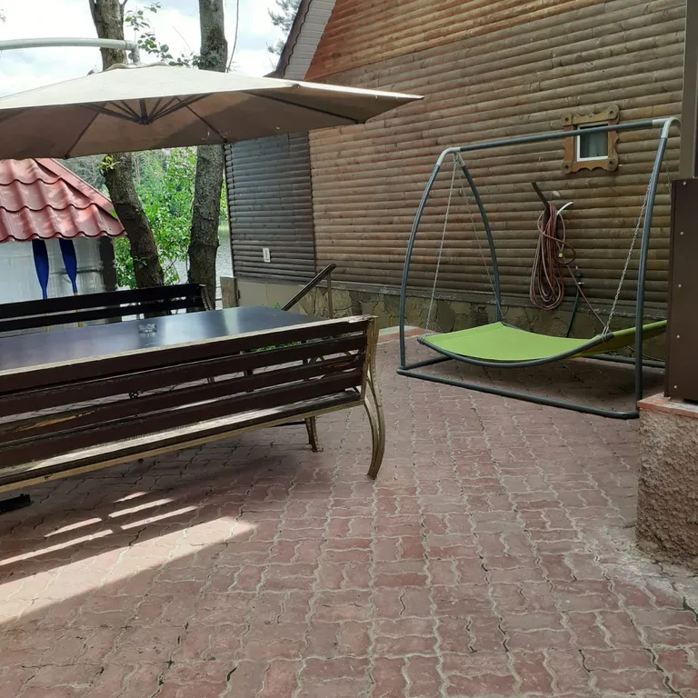 Дом с русской баней на берегу озера Селигер