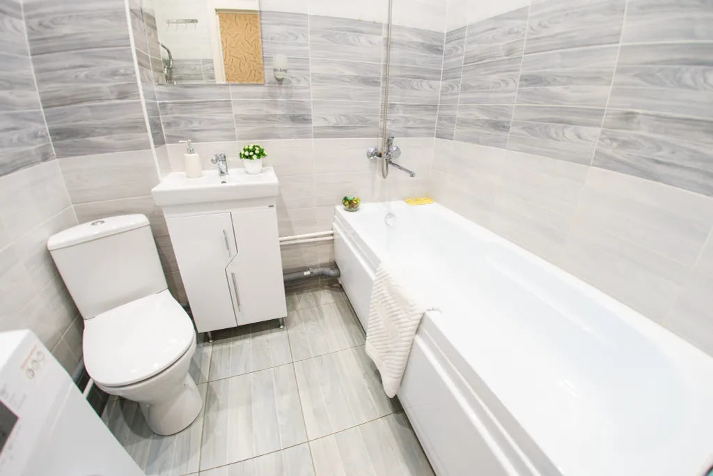 Однушка с двуспальной кроватью и диваном