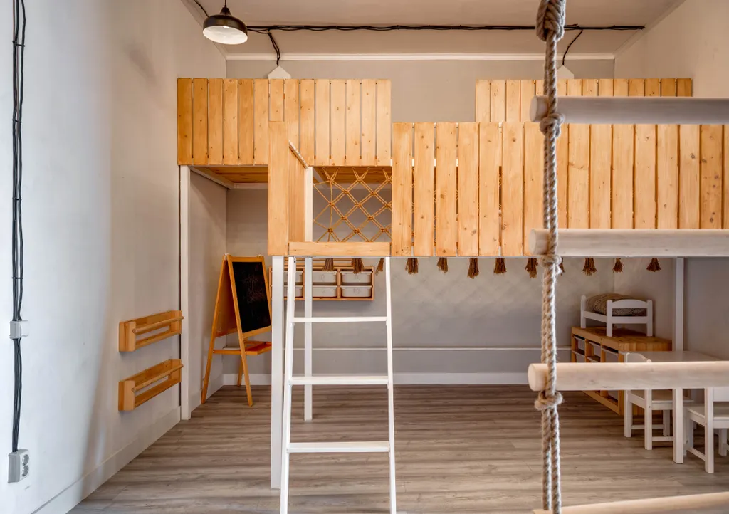 Лофт с детской зоной