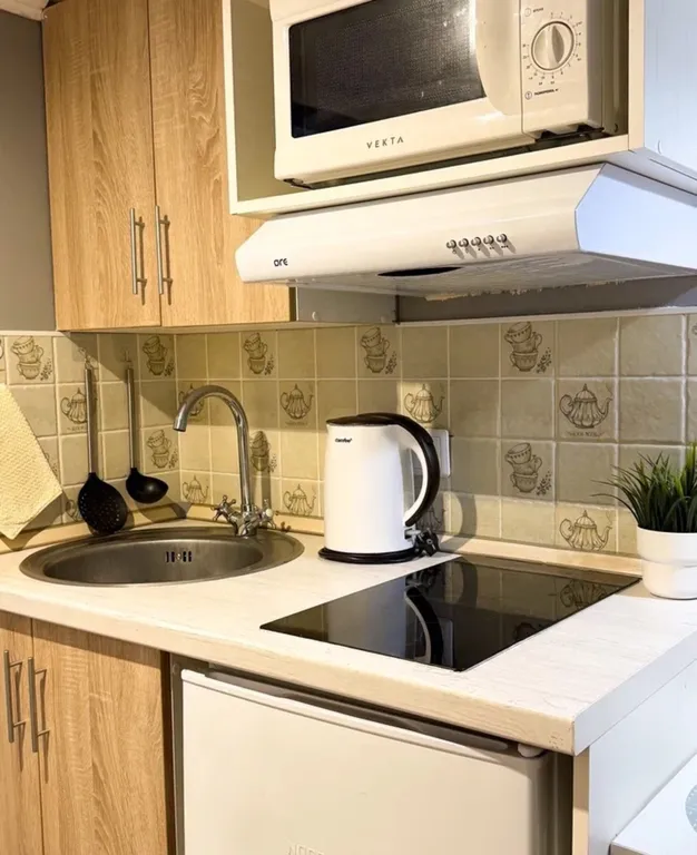 Квартира Квартира Уютная студия у метро Варшавская, Каширская — Москва