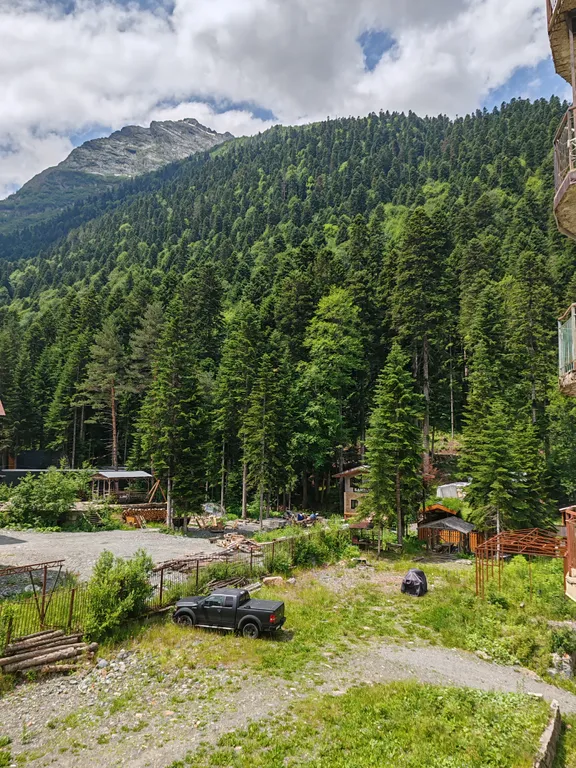 Апартамент с видом на горы