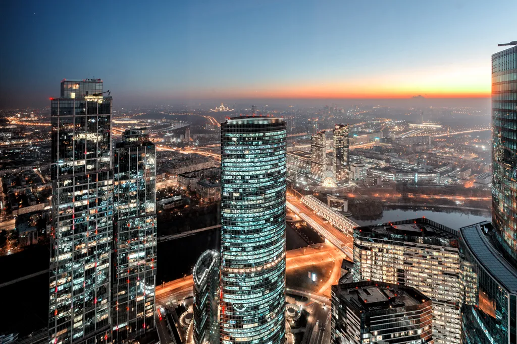 Двухуровневый апарт в Москве Сити