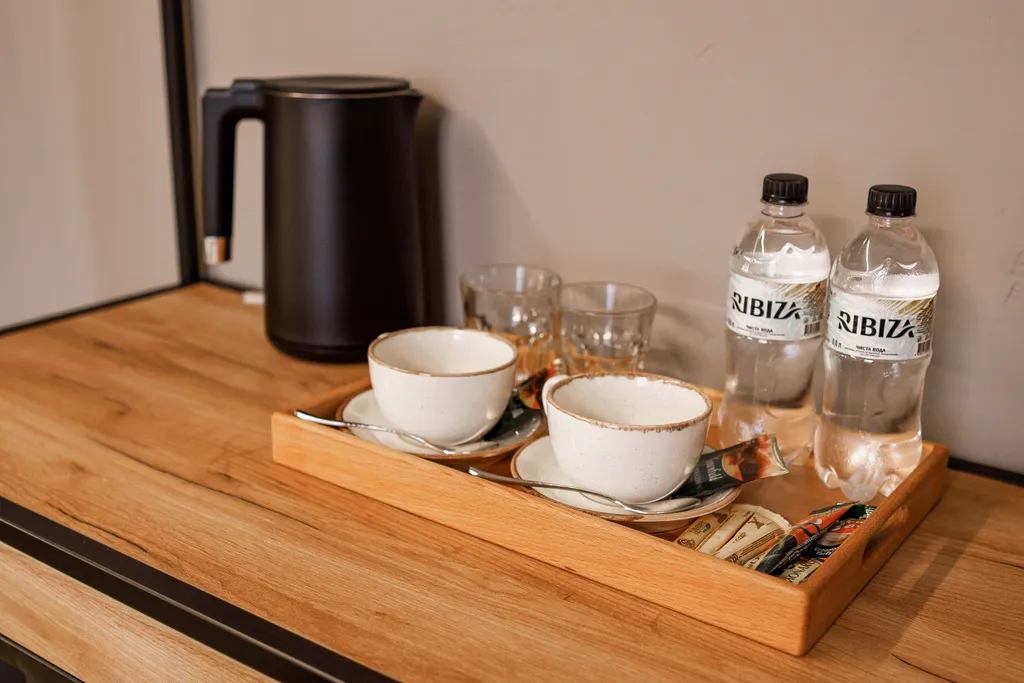 Квартира Квартира Семейный двухкомнатный номер с 1 двуспальной или 2 односпальными крова — Мирное