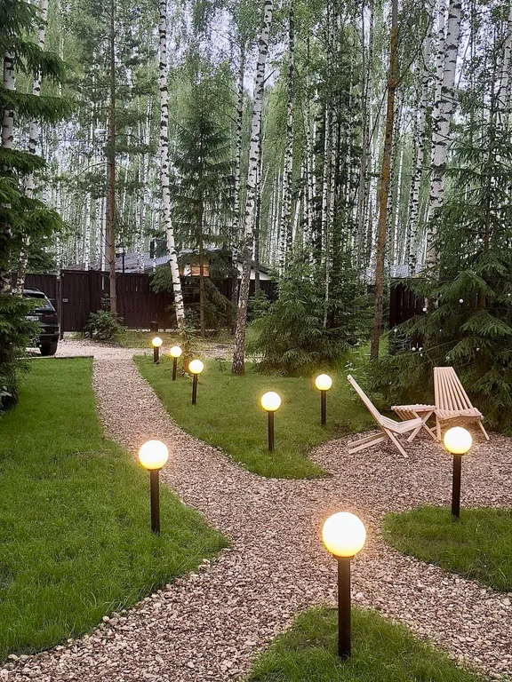 Новый панорамный барнхаус с сауной на лесном участке