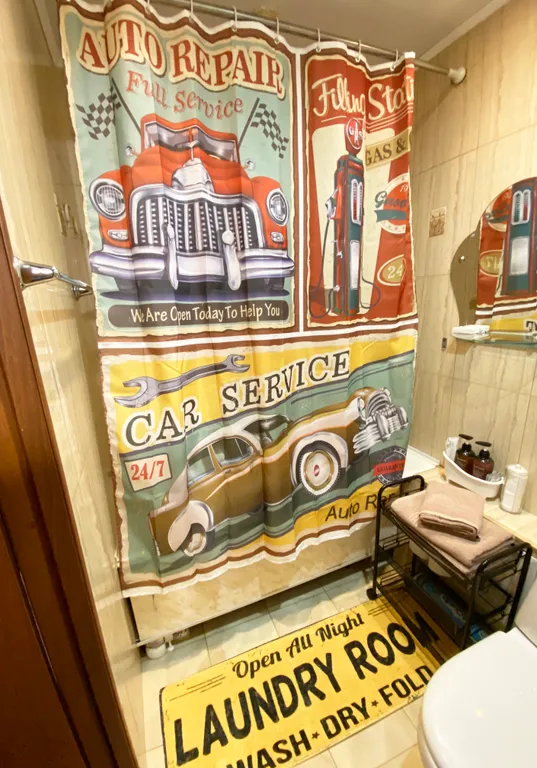 Квартира с балконом и видом на вулкан