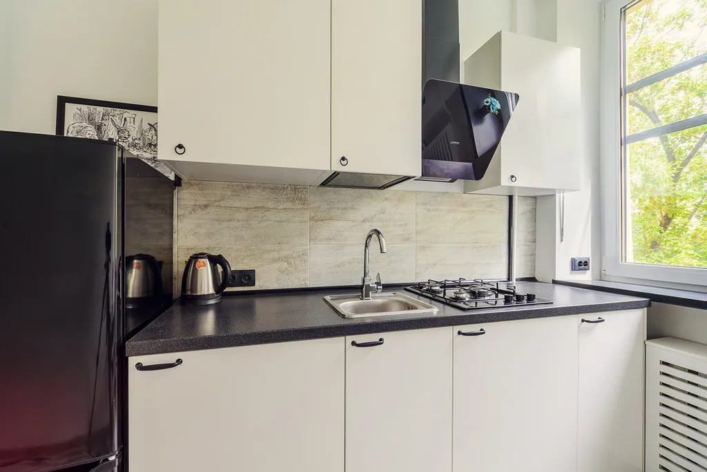 Светлый апартамент на площади Победы в сердце столицы