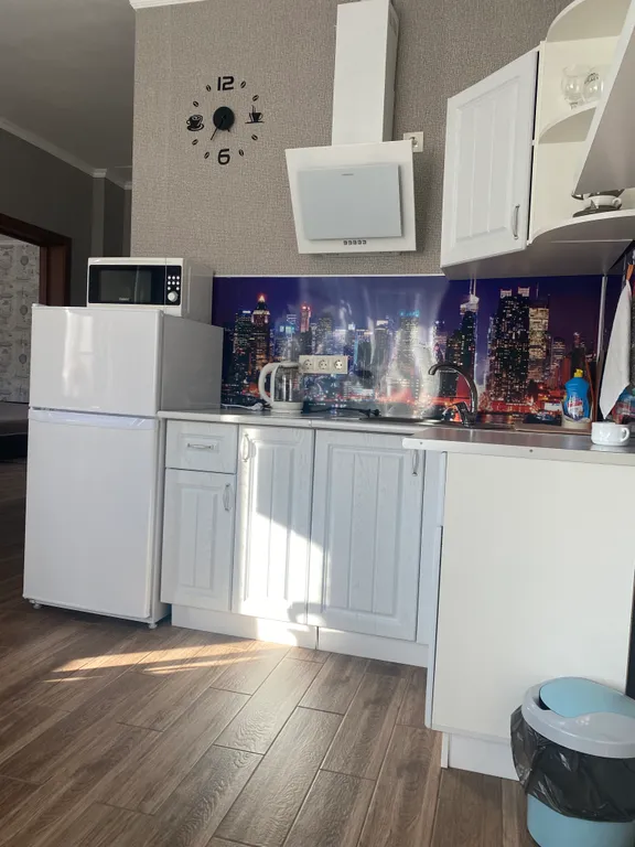 Квартира с балконом с видом на лес