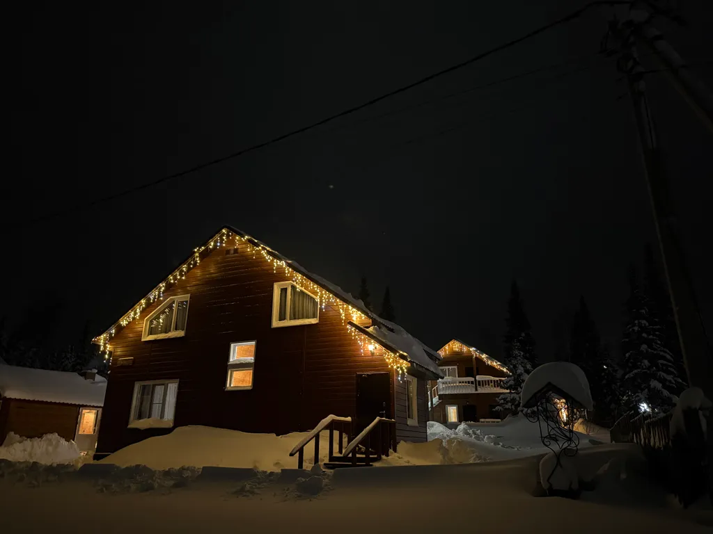 Уютный дом с видом на гору