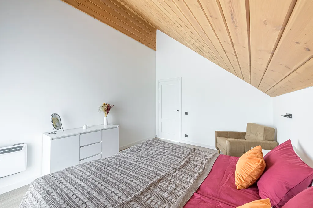 Современный барн с панорамными видами вблизи Сорачан