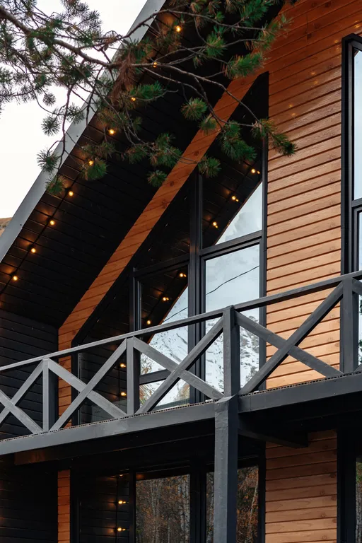 Двухэтажный Barnhouse у реки Гарабаши с видом на горы