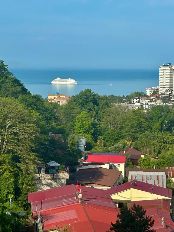Квартира Квартира Уютная красивая студия с видом на море — Сочи