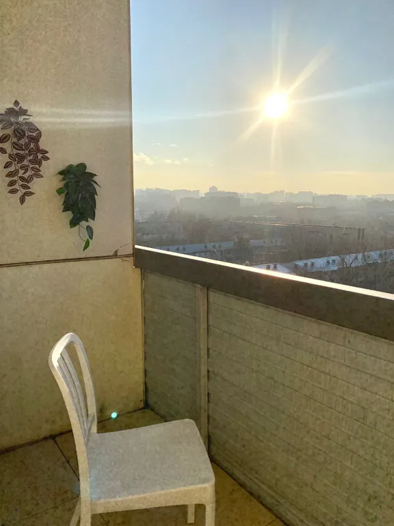 Уютная квартира с красивым видом на город