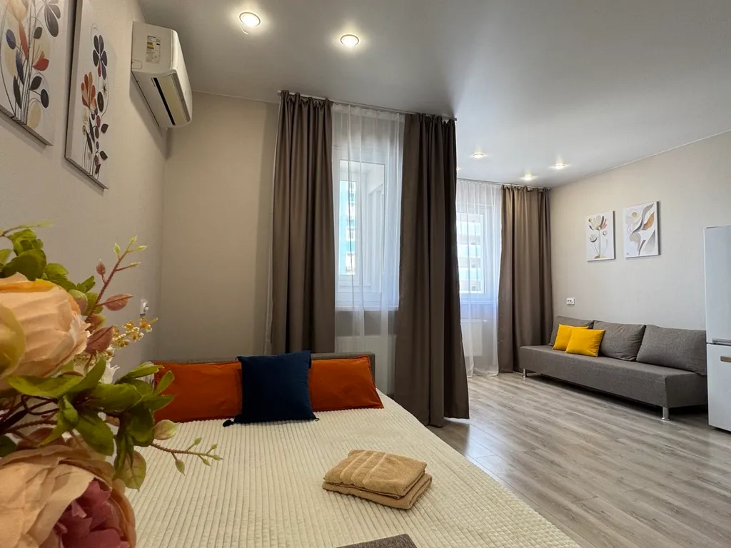 Квартира Квартира Новая уютная студия на ЖК Оникс — Краснодар