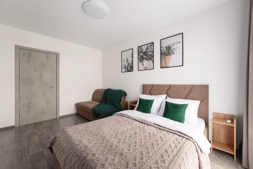 Однокомнатная квартира для четырёх гостей — аренда посуточно в Челябинск