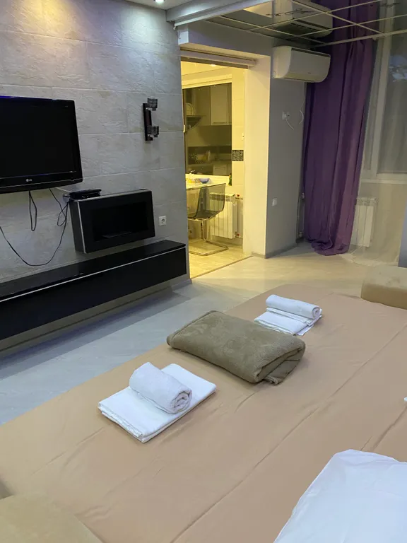 Квартира Просторная 2-комнатная квартира у моря в центре — Адлер