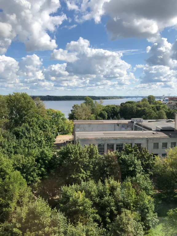 Уютная 1-комнатная квартира с видом на волгу