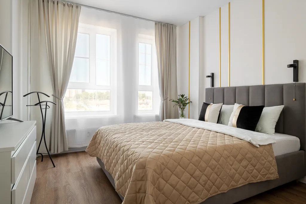 Трехкомнатная квартира с евроремонтом