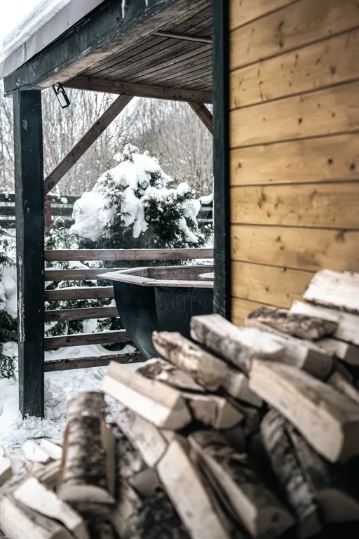 Уютный дом с apoматным чаном и баней