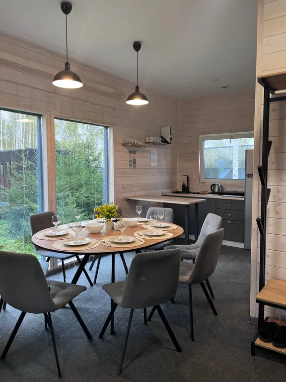 Коттедж Большой дом для компании с собственной баней и купелью — Семеновское