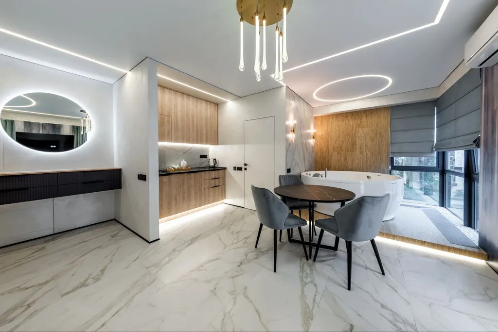 Студия с джакузи в центре Сочи