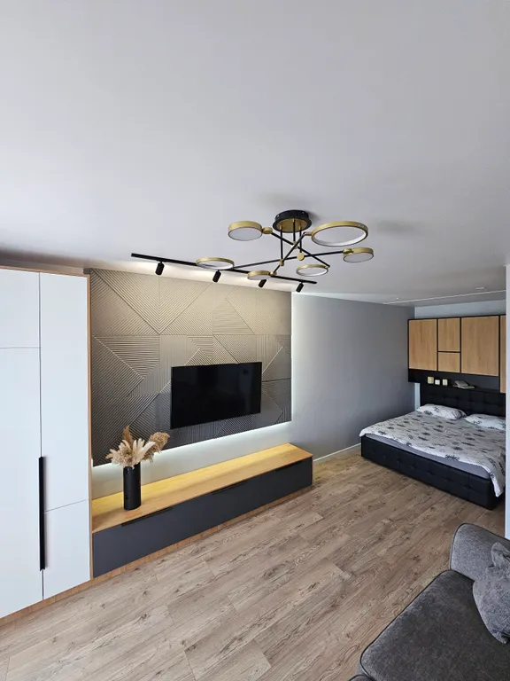 Уютная студия с видом на Кремль