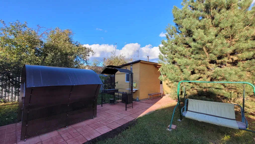 Дом A-frame с баней