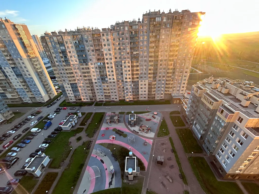 Квартира Квартира Уютная студия в ЖК Чистое Небо — Санкт-Петербург