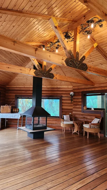 Уютный дом, банный комплекс с беседкой