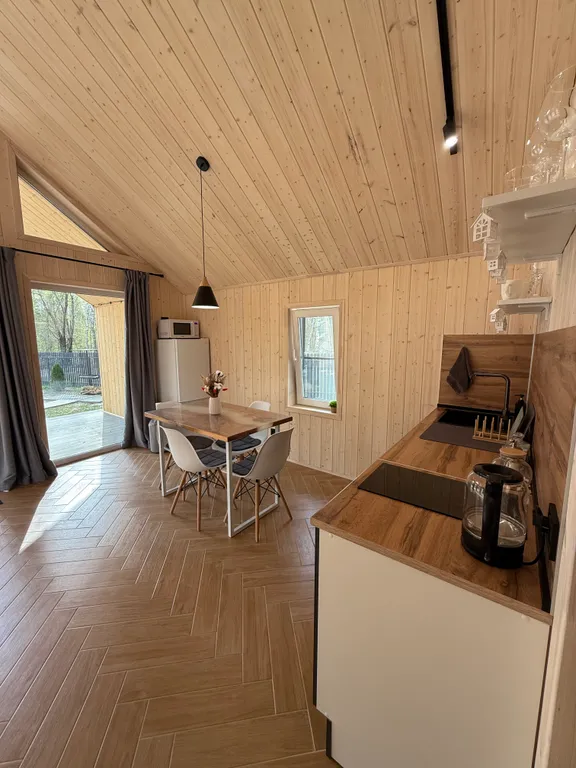Дом 70m2 — чан, кухня, Wi-Fi