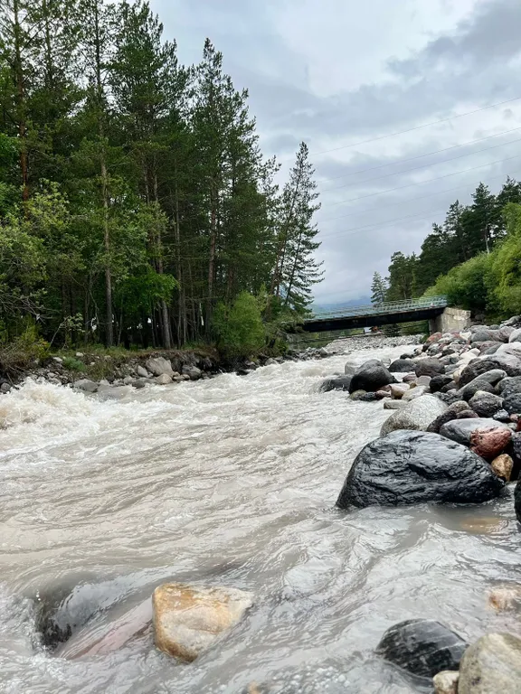 А-Frame домик с видом на гору Чегет