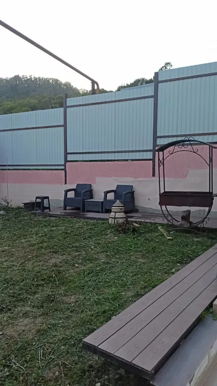 Уютный дом с камином на берегу горной речки, со всеми удобствами