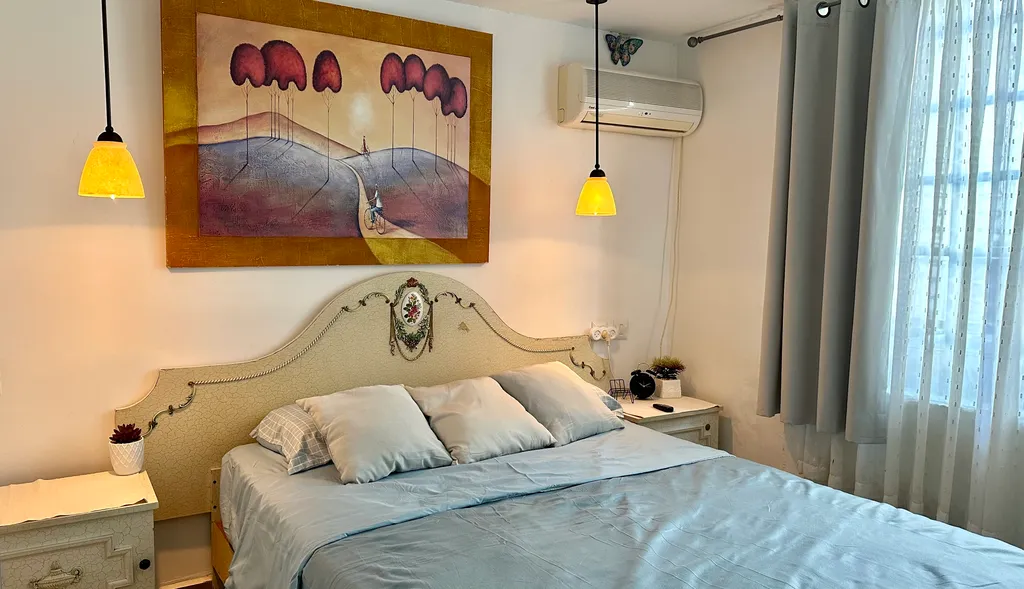 Винтажная квартира с отдельным входом и с большой зоной для барбекю