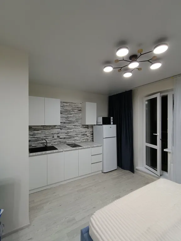 Уютная студия в новом доме Вишнёвой горки