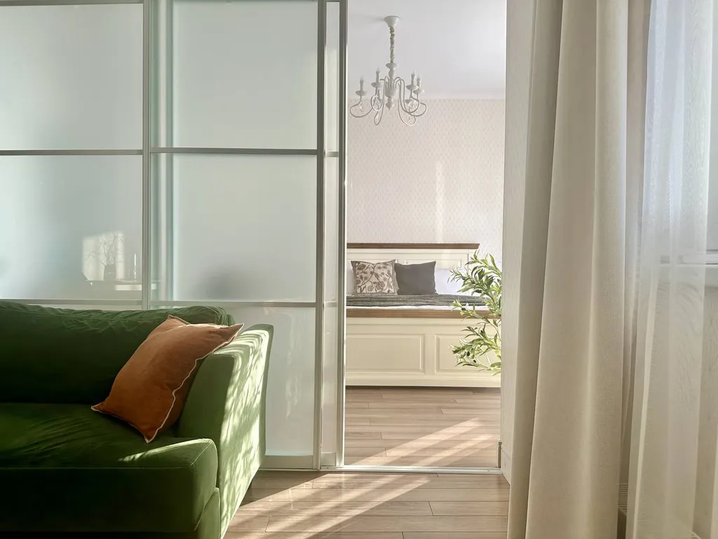 Утренний шепот с видом на горы