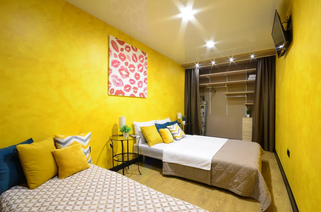 Квартира Квартира 2х комнатная, (7 мест), или 4 отдельно кроватей — Ярославль