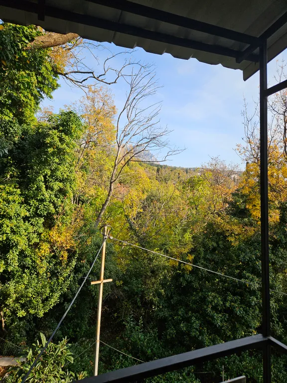 Жилье для отдыха с видом на горы в заповедном месте