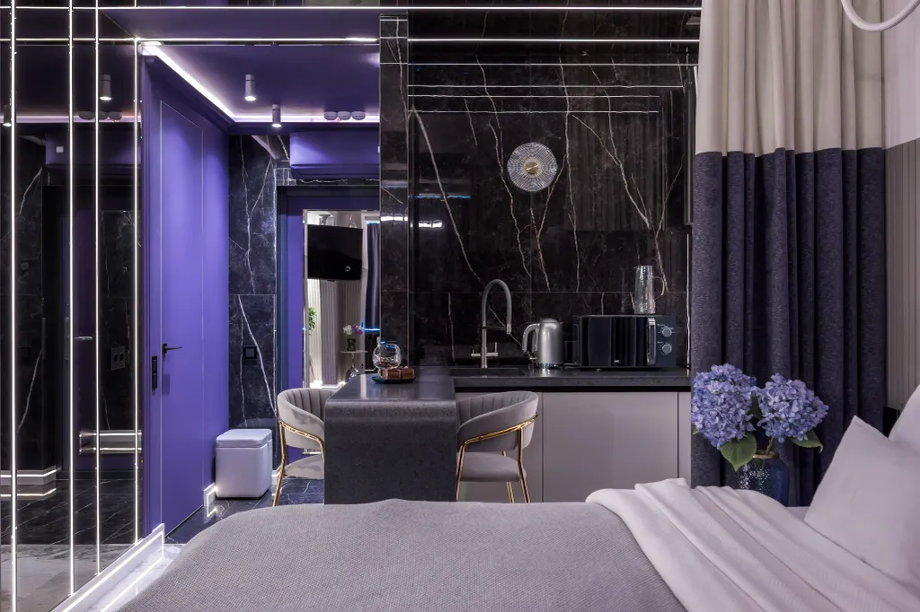 Квартира Квартира Видовая студия с сауной — Санкт-Петербург