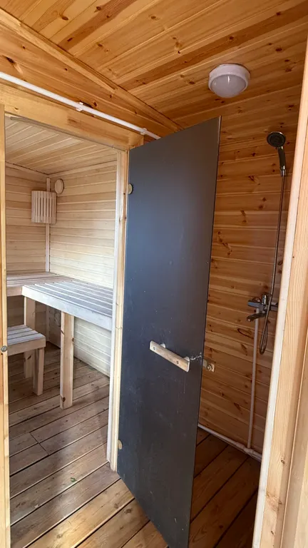 Шале с баней на дровах