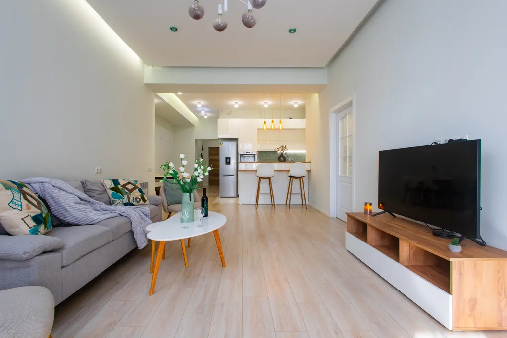 Трёхкомнатная квартира с евроремонтом класса люкс