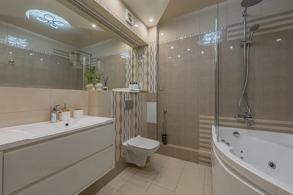 Премиум апартаменты с джакузи и сауной, большая панорамная лоджия