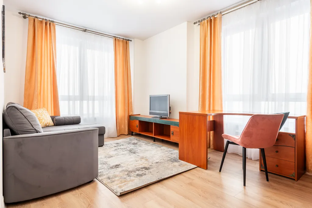 Квартира Квартира Видовая евротрёшка близ метро — Москва