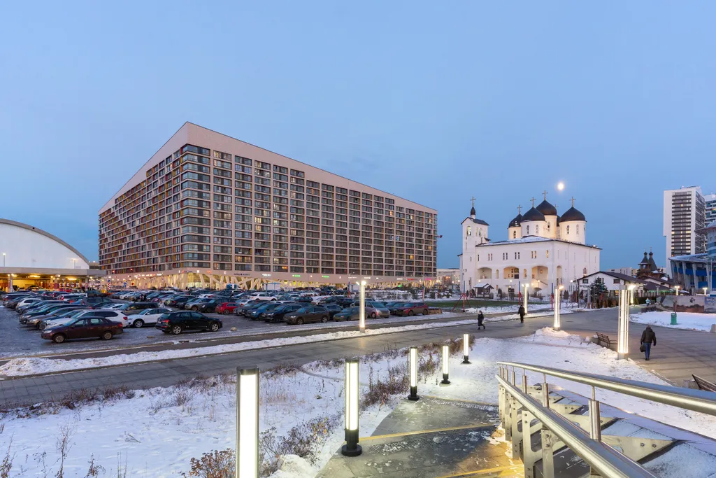 Квартира Квартира Трендовая уютная студия у метро цска — Москва