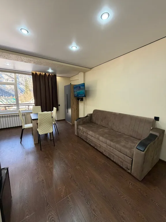 Квартира-студия с видом на горы