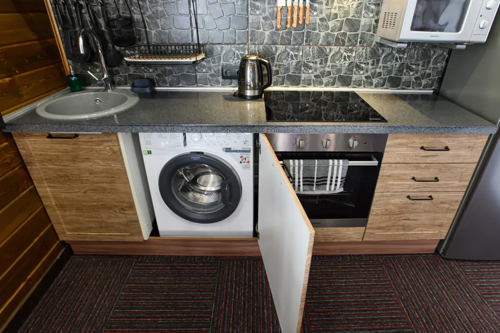 Апартамент на "5" (студия+спальня) № 505 с видом на трассы и долину