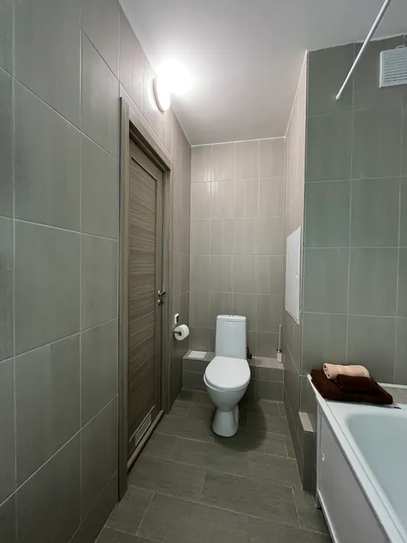 Светлая квартира с видом на закат в современном ЖК Геометрия