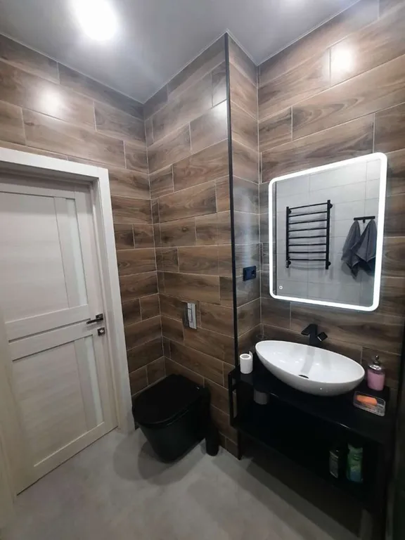 Уютная студия с видом на город