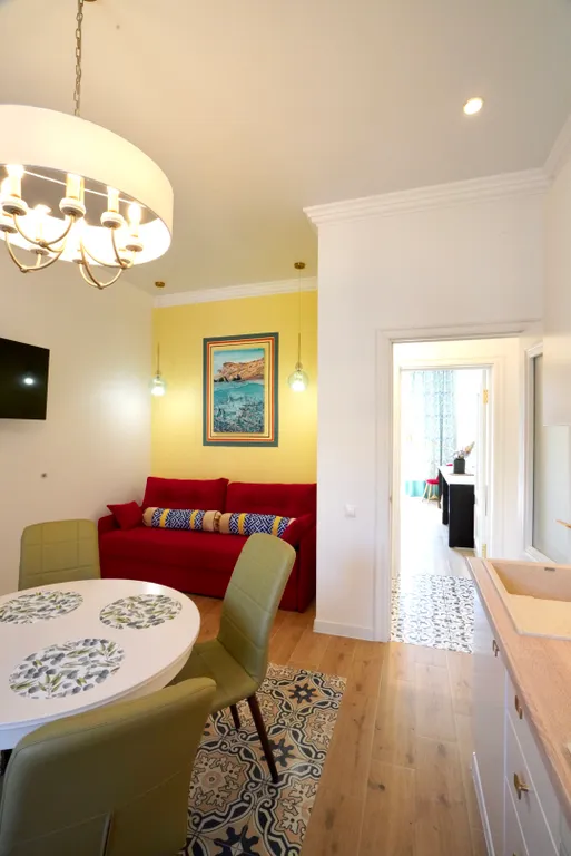 Квартира 2-комнатная квартира с видом на море и горы — Нижняя Хобза