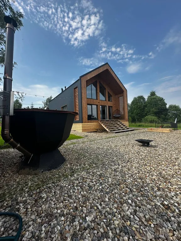 Двухэтажный дом 472 с банным чаном и камином