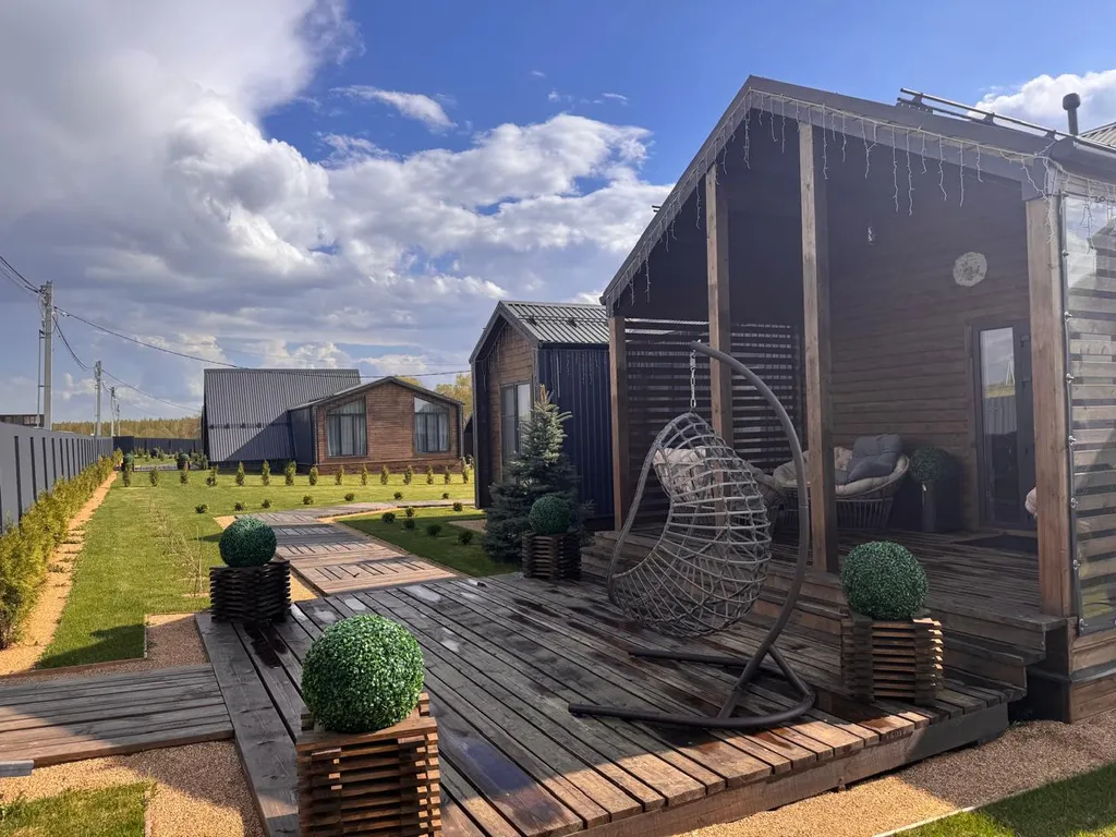 Частный дом с баней на дровах