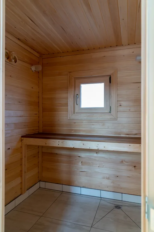 Fanza House - домик с сауной, чаном, камином, проектором и беседкой